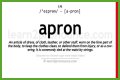 How to pronounce apron